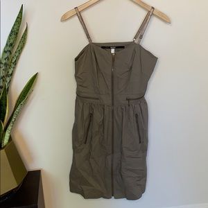 Kensie Zipper Cocktail Dress Size S